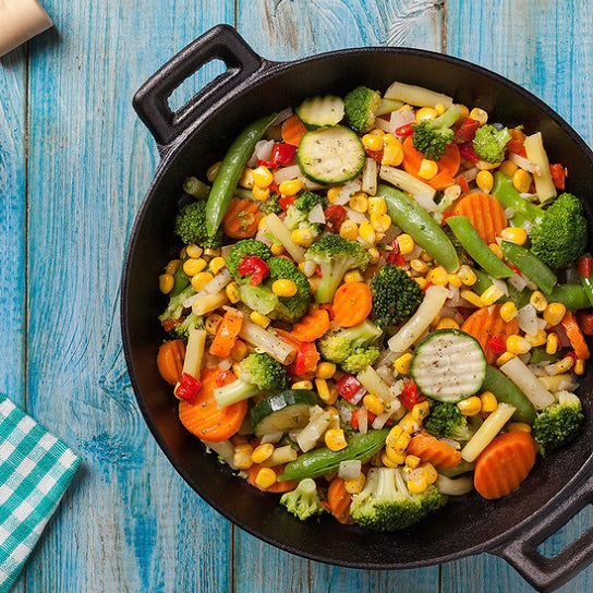 Vegetables pan fried with Garlic | 50g