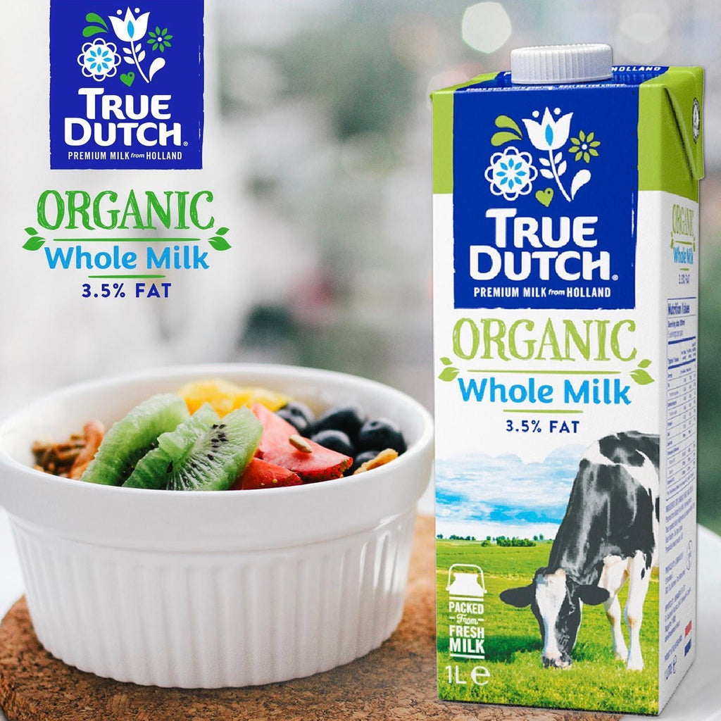 Organic Whole Milk | True Dutch | 1L
